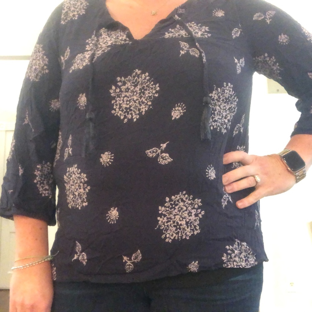 Skies Are Blue Blouse